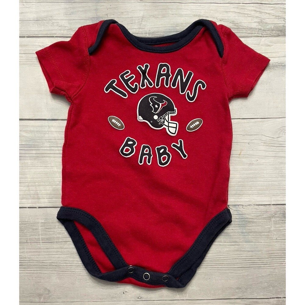 NFL Houston Texans Football Baby Onesie Bodysuit Clothes Outfit, Size 6-9 months